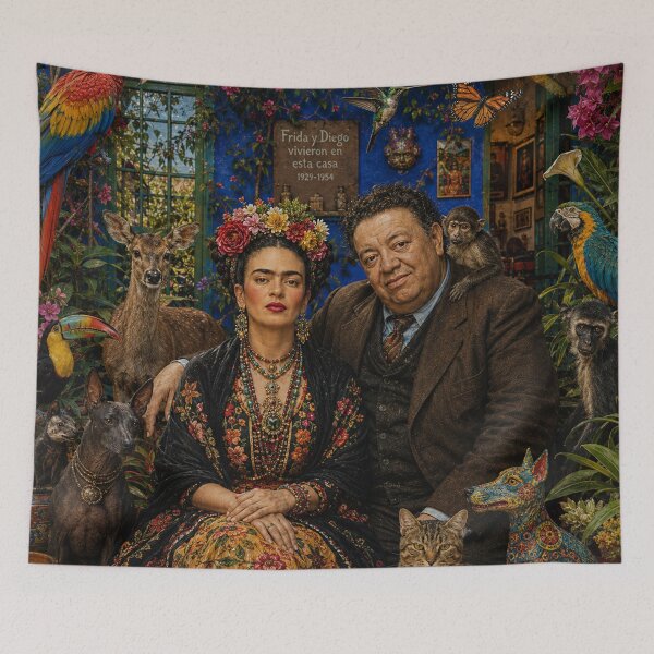 Item preview, Frida y Diego designed and sold by Muycote.