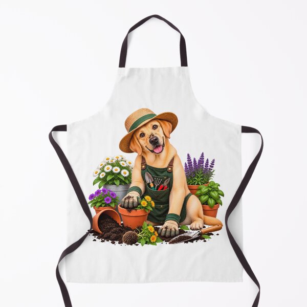 Item preview, Guilty Gardener Labrador – Cute Funny Dog Plant Lover designed and sold by builtforyou.