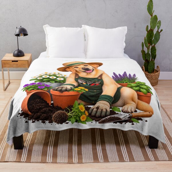 Item preview, Guilty Gardener Labrador – Cute Funny Dog Plant Lover designed and sold by builtforyou.