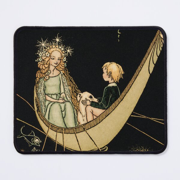 Item preview, Fairy Tale Wall Art, Mopsa the Fairy, Vintage Storybook Fantasy by Dorothy P. Lathrop designed and sold by RickE.