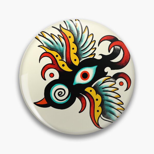 Item preview, Tribal Old School Bird Illusion designed and sold by MARCOSURREAL.