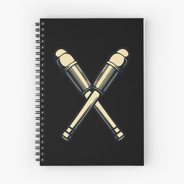 Item preview, rockstar drumstick emblem wall art  designed and sold by RAMemory.