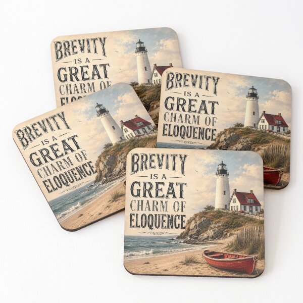Item preview, The Power of Brevity designed and sold by Quote Gallery.