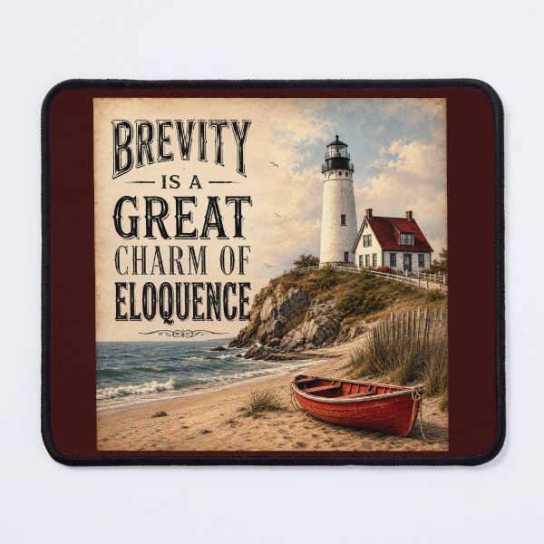 Item preview, The Power of Brevity designed and sold by Quote Gallery.