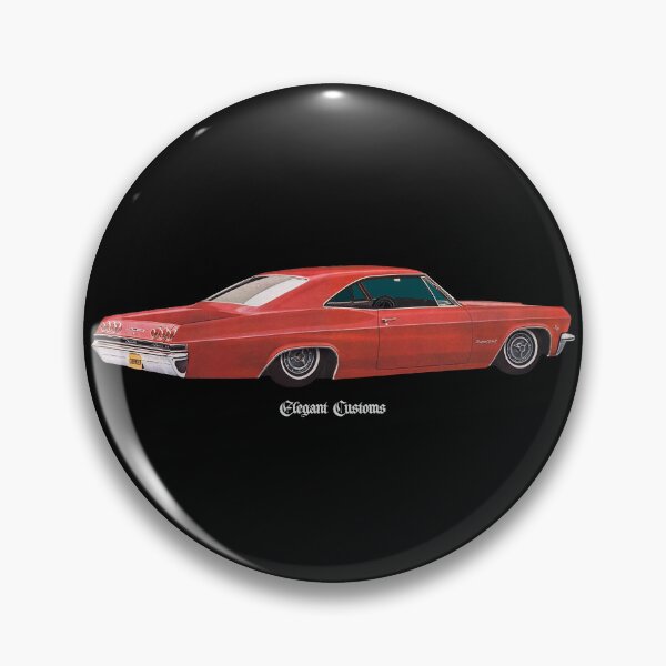 Item preview, 1965 Impala Red no text Kustom, Hot Rod, Muscle Car designed and sold by Elegant Customs.