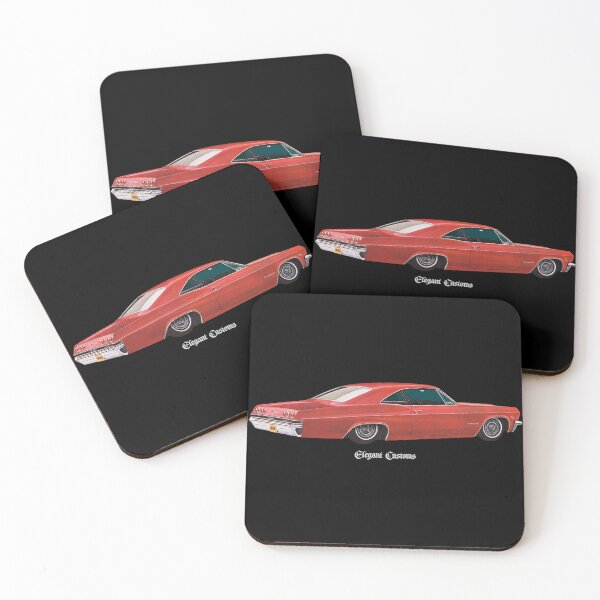 Item preview, 1965 Impala Red no text Kustom, Hot Rod, Muscle Car designed and sold by Elegant Customs.