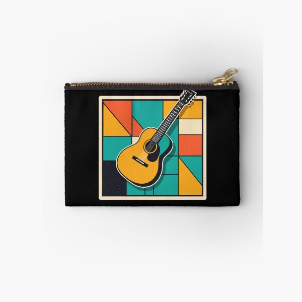 Item preview, Acoustic Guitar Geometric Art Print designed and sold by RAMemory.