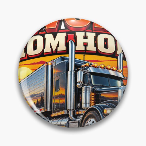 Item preview, Funny Trucker Work From Home Semi Truck Graphic for Drivers  designed and sold by LavIsInTheAir.