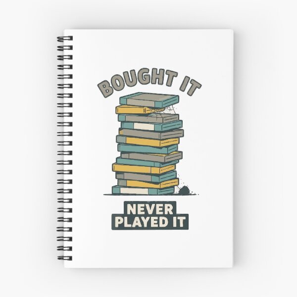 Item preview, Game Backlog Pile Of Shame Bought It Never Played designed and sold by ironsloth.
