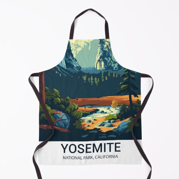 Item preview, Yosemite National Park Vintage Travel Poster designed and sold by DigiDesigns702.