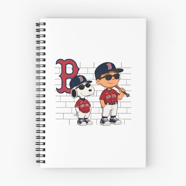 Item preview, Snoopy Charlie Brown Red Sox Baseball designed and sold by Pixestore.