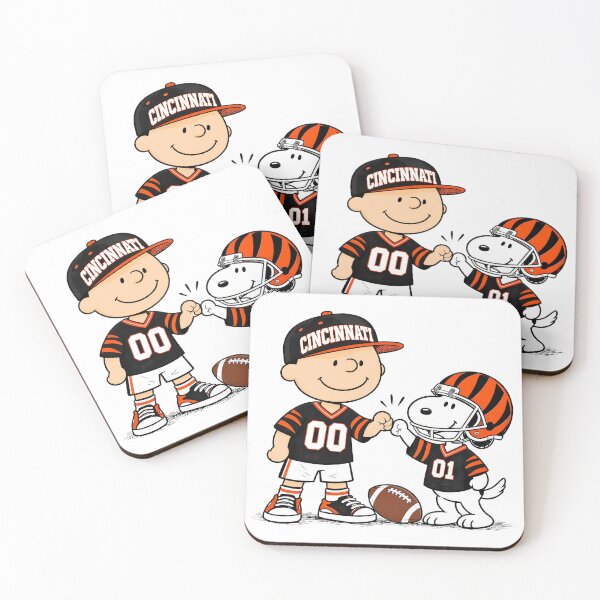 Item preview, Cincinnati Bengals Snoopy Charlie Brow designed and sold by Pixestore.