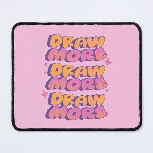 Item preview, Draw More, Draw More, Draw More (Purple) designed and sold by yellowflowerhut.