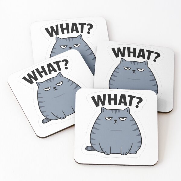 Item preview, Confused Grumpy Cat What designed and sold by EgoSovereign.