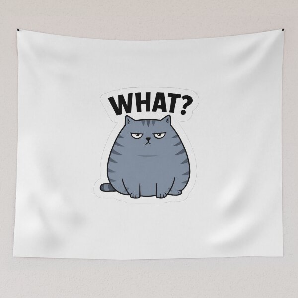 Item preview, Confused Grumpy Cat What designed and sold by EgoSovereign.