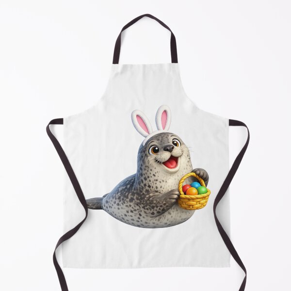 Item preview, Grey Seal Easter Bunny designed and sold by Sillytoe.