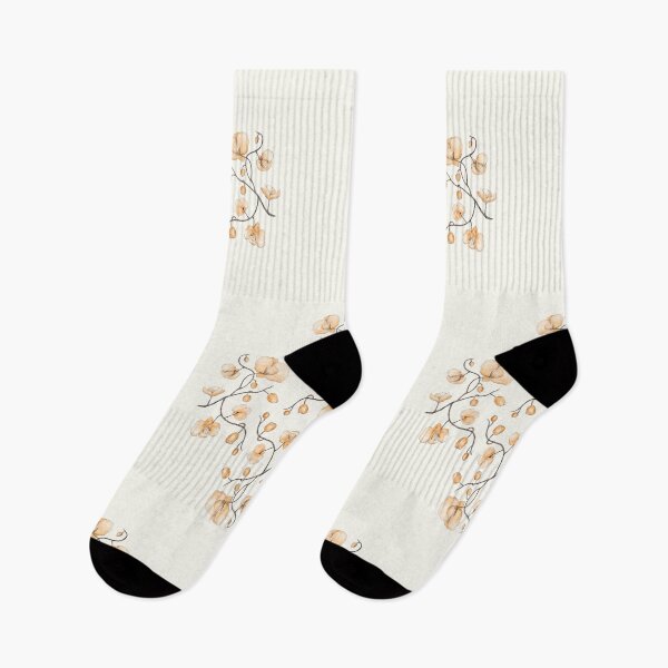 Item preview, Floral pattern of orchids - Orange version designed and sold by Origillus.