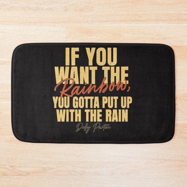 Item preview, If You Want The Rainbow You Gotta Put Up With The Rain Dolly Parton Vintage designed and sold by DYALEEZ-XCR.