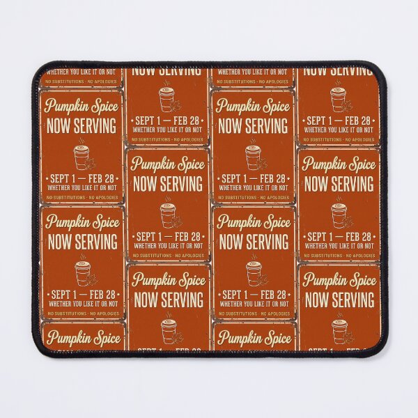 Item preview, Pumpkin Spice Now Serving Vintage Diner Sign designed and sold by The Mellonaire.