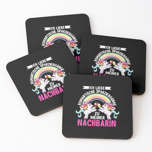 Item preview, Ich Liebe Romantische Spaziergange Zu meiner Nachbarin Unicorn designed and sold by LandonCarpenter.