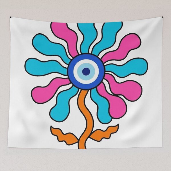 Item preview, Retro 70s Turkish Eye designed and sold by conamor-bymel.