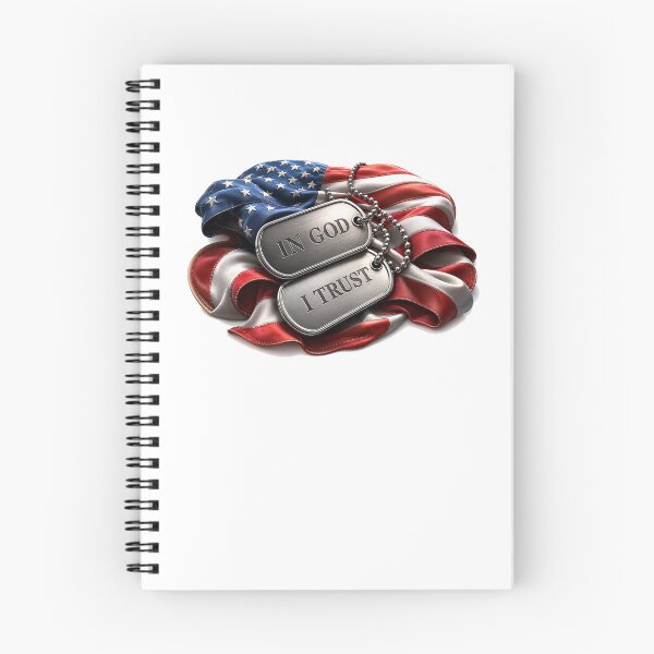Item preview, Faith Beneath the Stars: In God I Trust Military Tribute designed and sold by BlissBlvdShop.