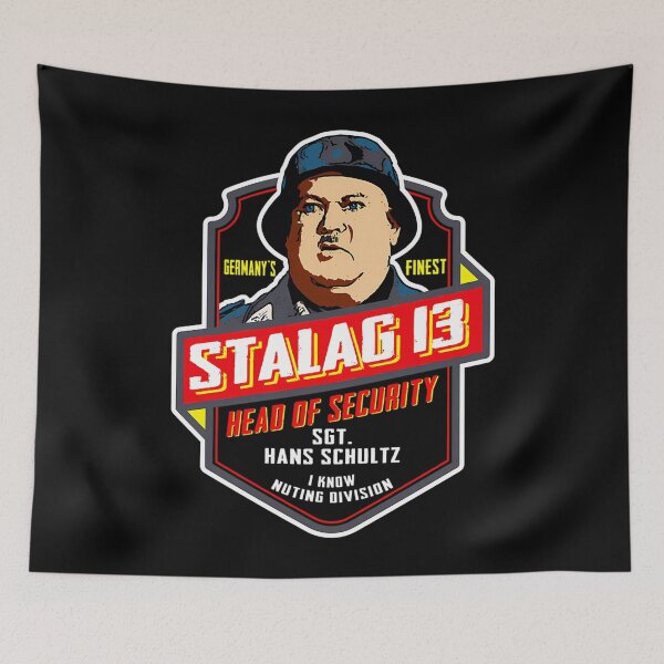 Item preview, Stalag 13 Sgt. Schultz Head Of Security Hogan'S Heroes designed and sold by CandidaHinton.