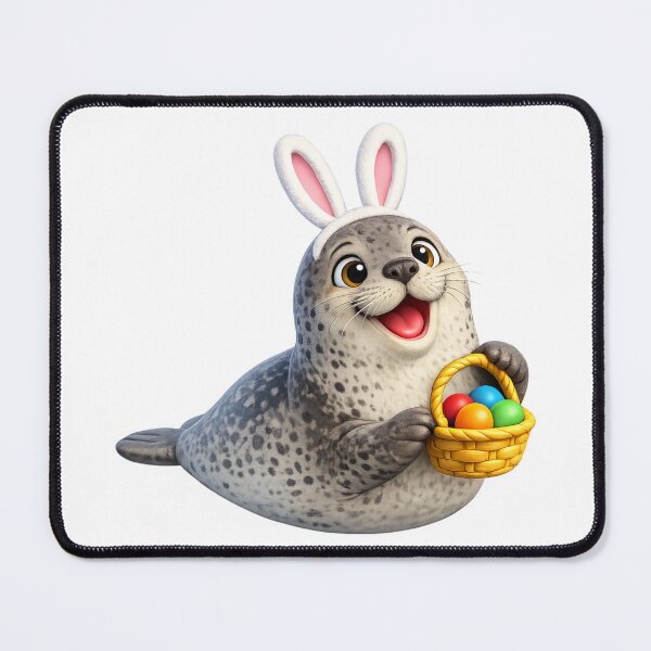 Item preview, Harbor Seal Easter Bunny designed and sold by Sillytoe.