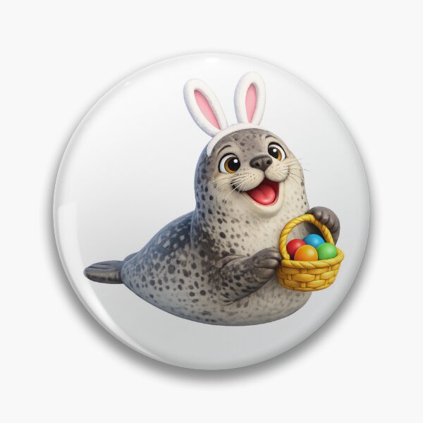 Item preview, Harbor Seal Easter Bunny designed and sold by Sillytoe.