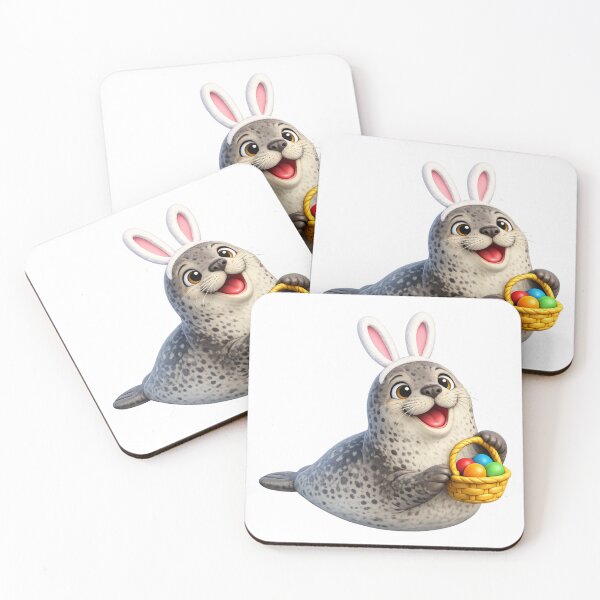 Item preview, Harbor Seal Easter Bunny designed and sold by Sillytoe.