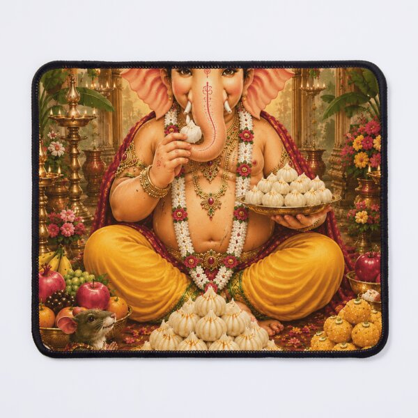 Item preview, The Moon's Pride and Lord Ganesha's Blessing Series – The Grand Feast of Modaks designed and sold by Homyar.