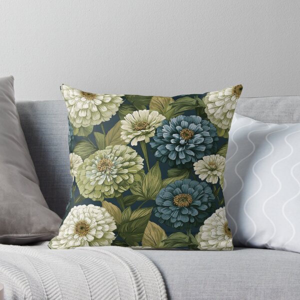 Item preview, Blooming Zinnia Floral  - Botanical Garden Pattern - Dad Fathers Day Gifts designed and sold by RoyalStarsPatts.