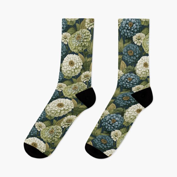Item preview, Blooming Zinnia Floral  - Botanical Garden Pattern - Dad Fathers Day Gifts designed and sold by RoyalStarsPatts.