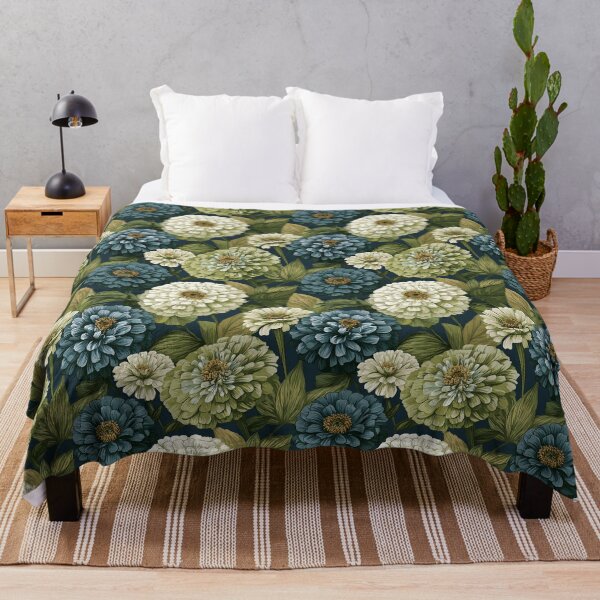Item preview, Blooming Zinnia Floral  - Botanical Garden Pattern - Dad Fathers Day Gifts designed and sold by RoyalStarsPatts.