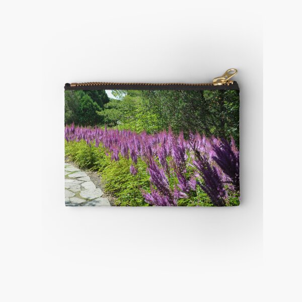 Item preview, Walkway of Magenta Flowers designed and sold by EmilySutin.