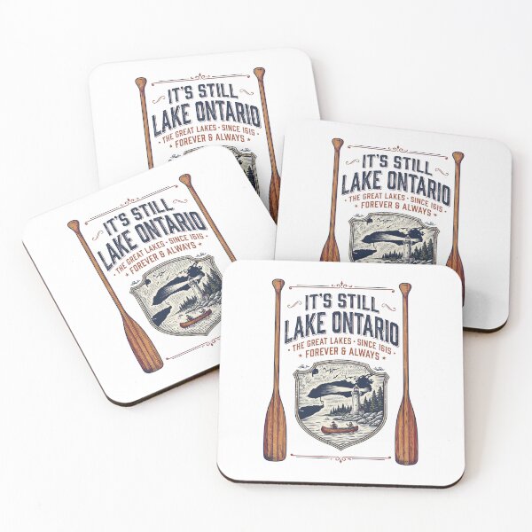 Item preview, Lake Ontario Map designed and sold by Tiffany Roy.