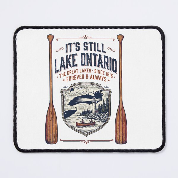 Item preview, Lake Ontario Map designed and sold by Tiffany Roy.