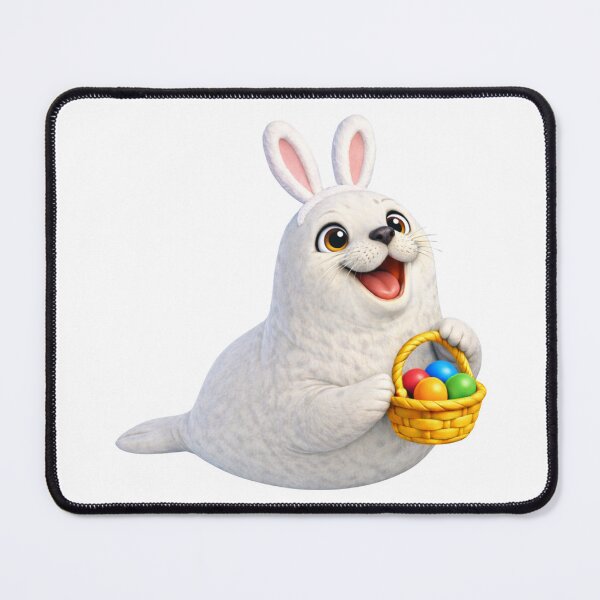 Item preview, Harp Seal Easter Bunny designed and sold by Sillytoe.