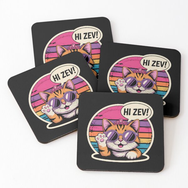 Item preview, Hi Zev Funny Cat Princess Retro Sunset Sunglasses Crown designed and sold by CandidaHinton.