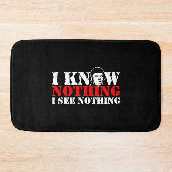 Item preview, I Know Nothing designed and sold by CandidaHinton.