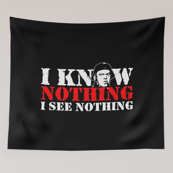 Item preview, I Know Nothing designed and sold by CandidaHinton.