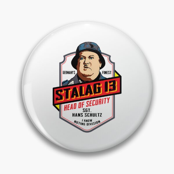 Item preview, Stalag 13 Sgt. Schultz Head Of Security Hogan'S Heroes designed and sold by CandidaHinton.