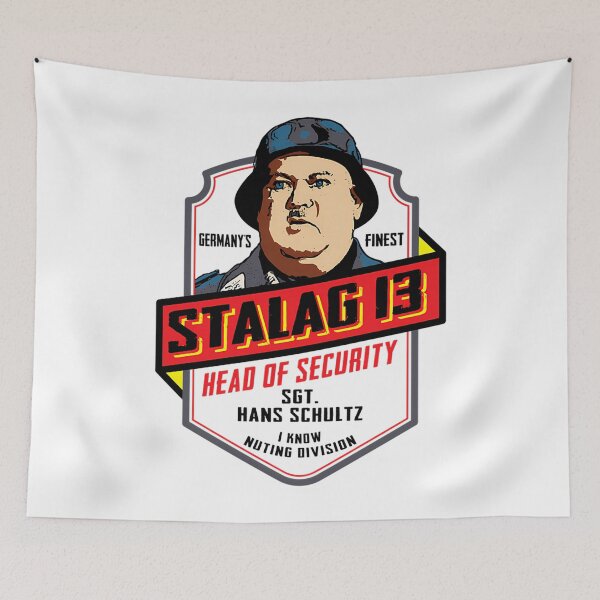 Item preview, Stalag 13 Sgt. Schultz Head Of Security Hogan'S Heroes designed and sold by CandidaHinton.