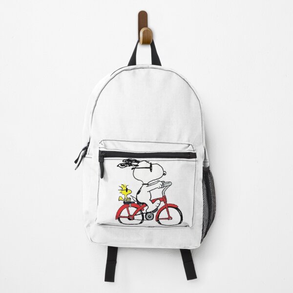 Item preview, Cool Snoopy And Woodstock Riding Red Bicycle designed and sold by apamictryArt.