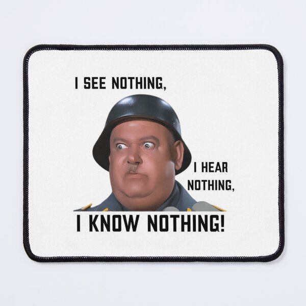 Item preview, I Know Nothing designed and sold by CandidaHinton.