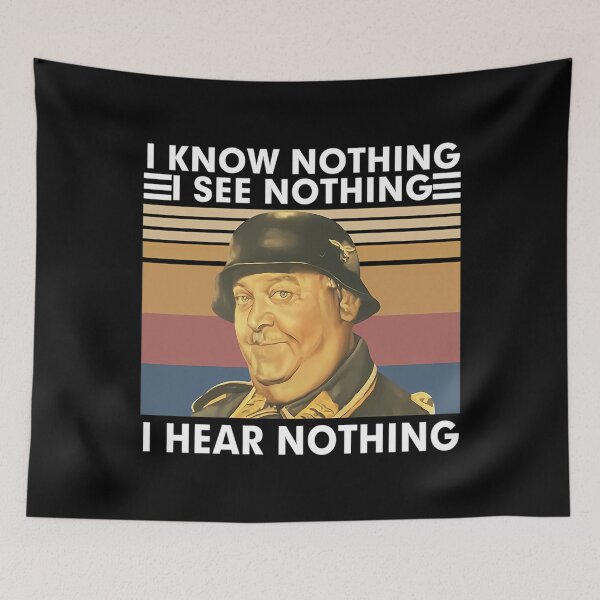 Item preview, I Know Nothing See Nothing Hear Nothing Vintage designed and sold by CandidaHinton.