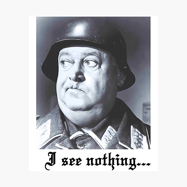 Item preview, Hogans Heroes Sgt. Schultz I See Nothing designed and sold by CandidaHinton.