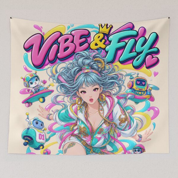 Item preview, vibe and fly designed and sold by aliraweb.