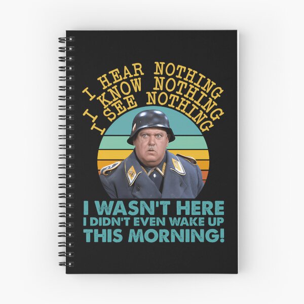 Item preview, Sgt Schultz Hogan'S Heroes Sergeant designed and sold by CandidaHinton.