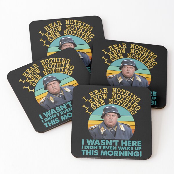 Item preview, Sgt Schultz Hogan'S Heroes Sergeant designed and sold by CandidaHinton.